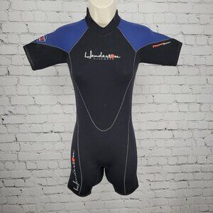 Henderson Divewear Black 3mm Thermoprene Shorty Springsuit A630CB Wetsuit 8